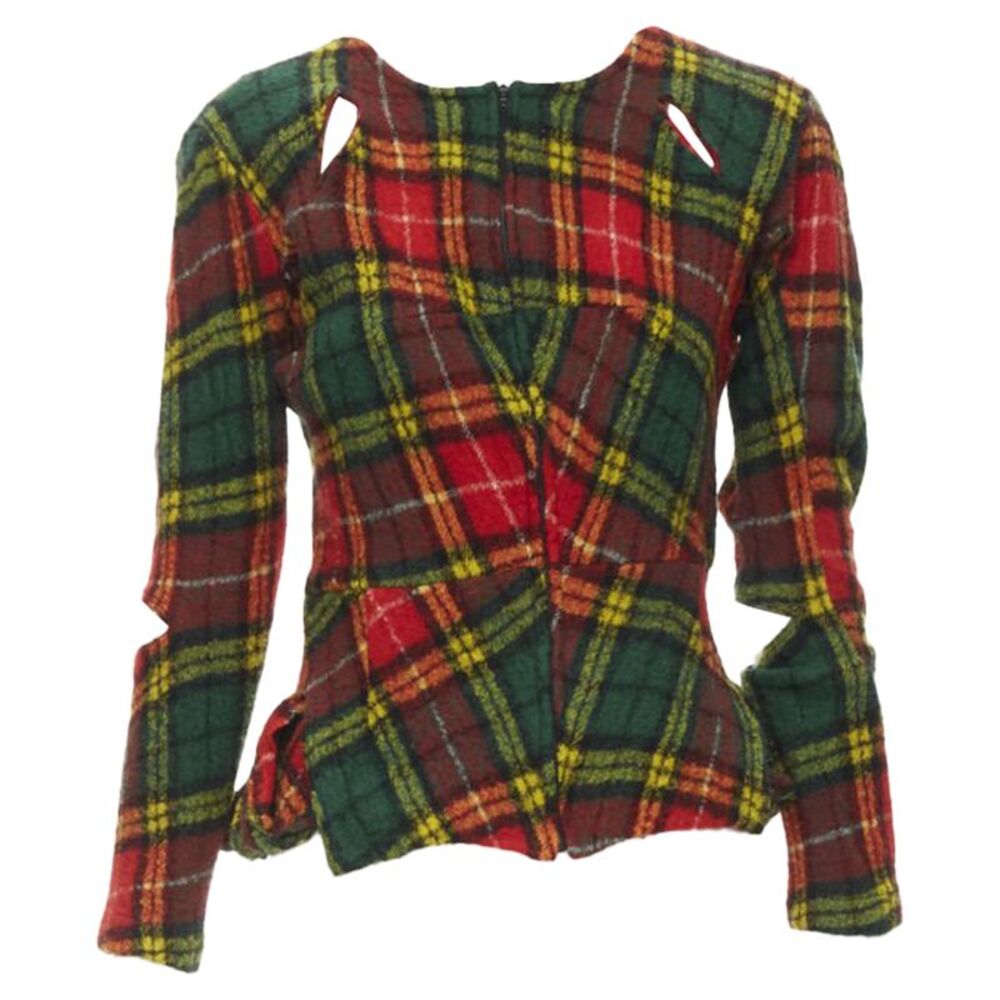 Junya Watanabe 1995 Wool Cut Out Jacket